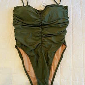 J Crew Ruched Sweetheart Swimsuit 16